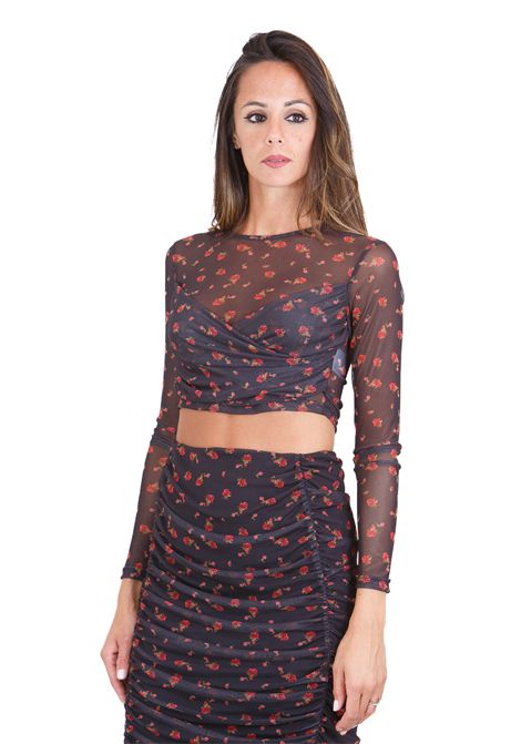 MANICHEW LUNGHE IN TULLE MAR DE MARGARITAS | Top | CORINNA-01361-PTTU0014NE105